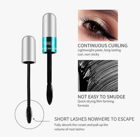 Waterproof 4D Silk Fiber Lash Mascara - SociosCo.