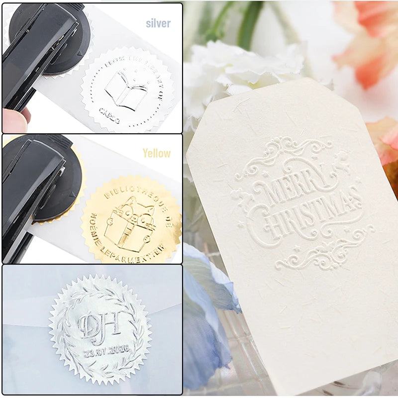 Custom Logo Embossing Stamp